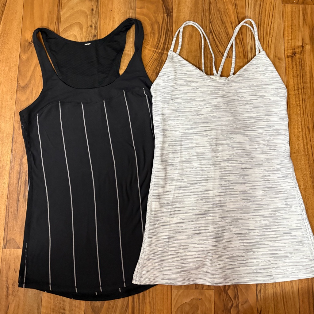 Bundle Of 2 Lululemon Athletic Tanks